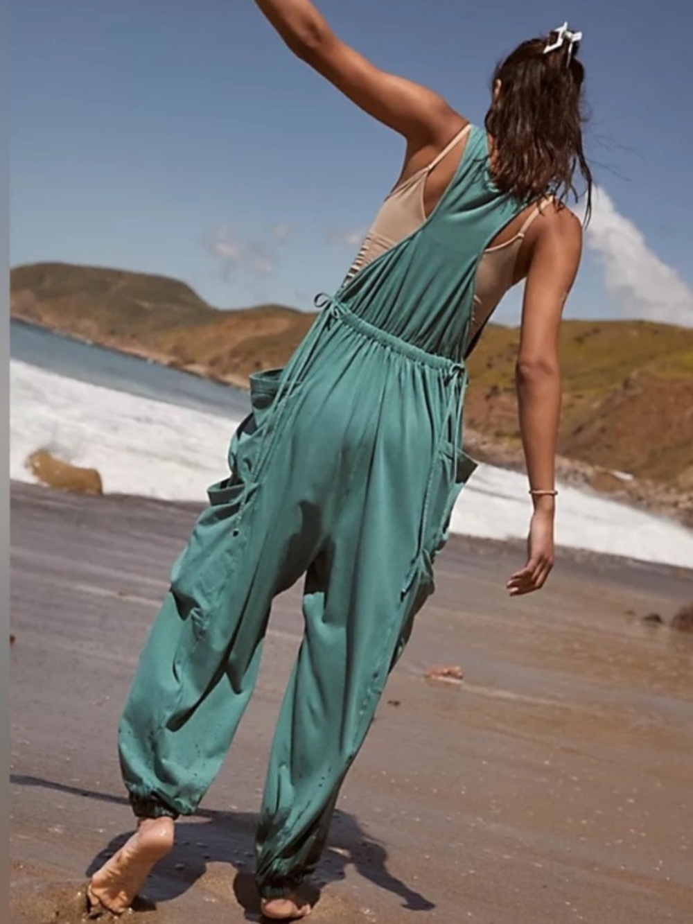 FP Movement Infinity Onesie, Vintage Green - Size Medium - Picture 2 of 10